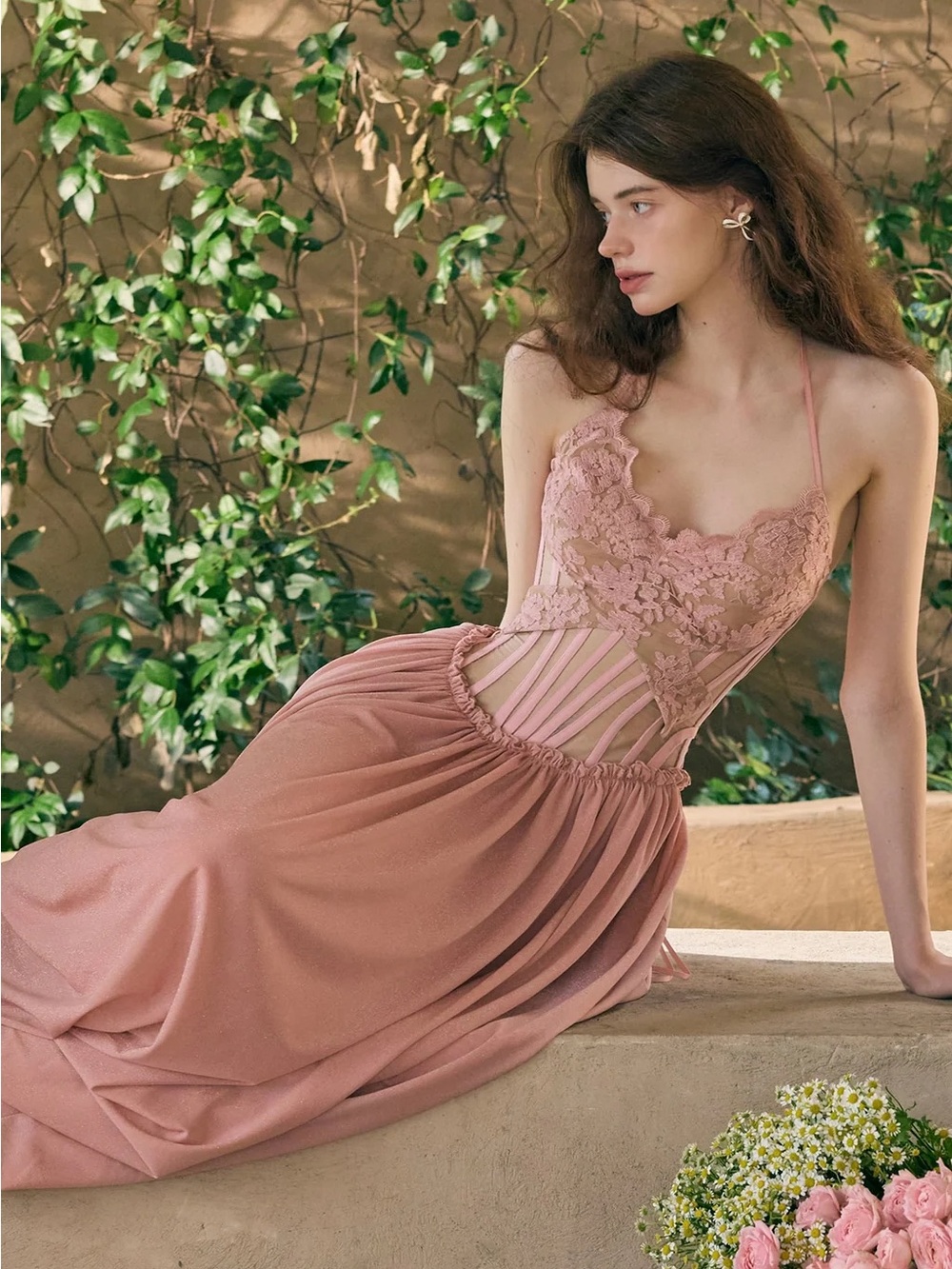 NEW LaceMade *Discontinued* Myrtle Butterfly Corset Dress Size M